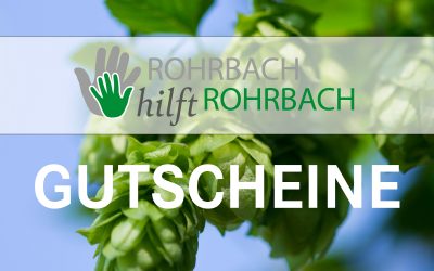 SCHENKT GUTSCHEINE UND HELFT DAMIT