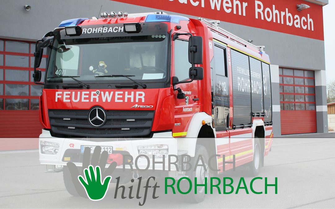 Helfer in der Not: Die Rohrbacher Feuerwehr ist weiterhin für Euch da