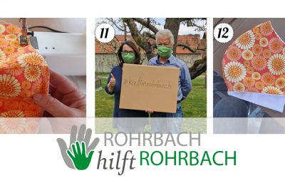 Do-it-yourself: Anleitung für eine einfache Stoffmaske