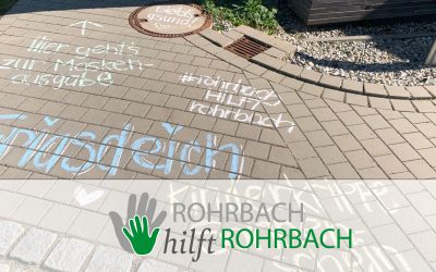 Die ersten Rohrbacher Masken werden ausgeliefert