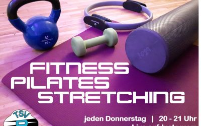 Kostenloser Onlinekurs „Fitness-Pilates-Stretching mit Bettina“ – TSV bewegt Rohrbach