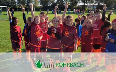 Die Mädels in Rohrbach erobern den TSV-Fussballrasen!