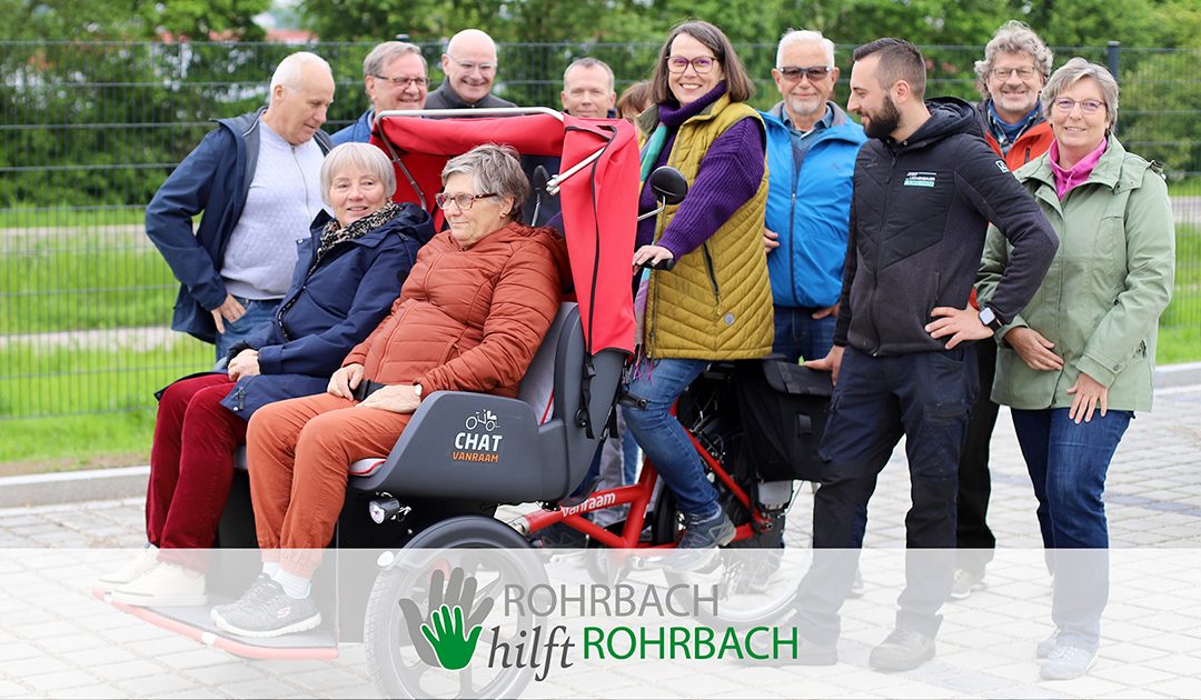 Eine Rikscha für Rohrbach: Radeln ohne Alter