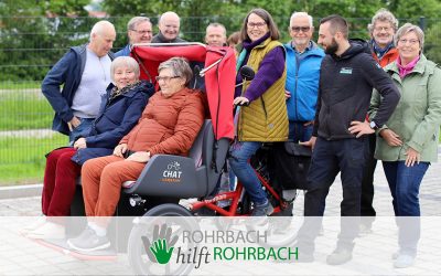 Eine Rikscha für Rohrbach: Radeln ohne Alter